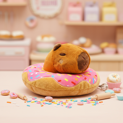 Peluche Capybara Donut