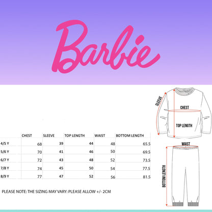 Barbie Pyjama-rose