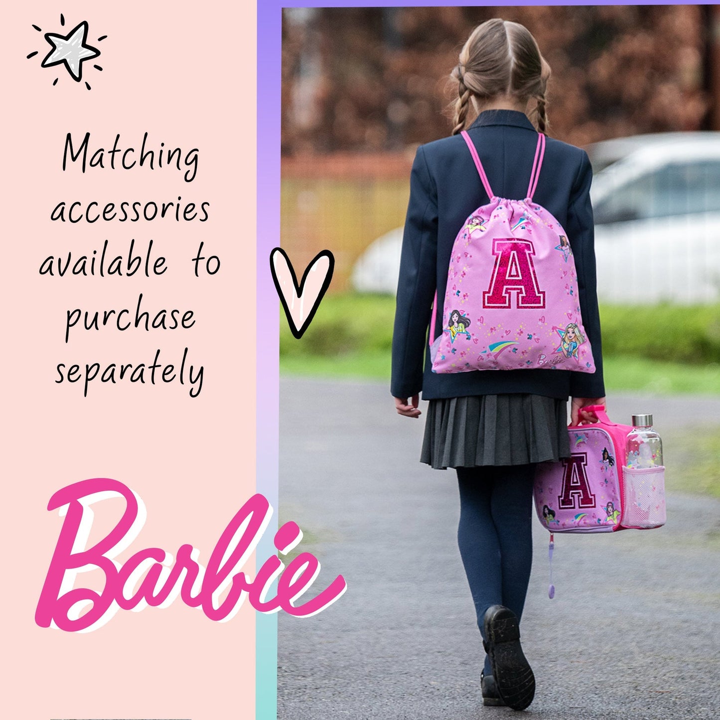 Official Barbie Sac à cordon | enfant PE Sac