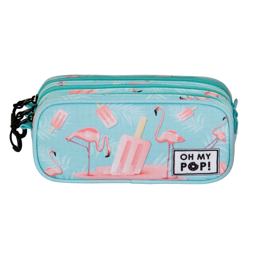 Trick-Etui FAN 2.2 Oh My Pop! „Ice Flamingo“
