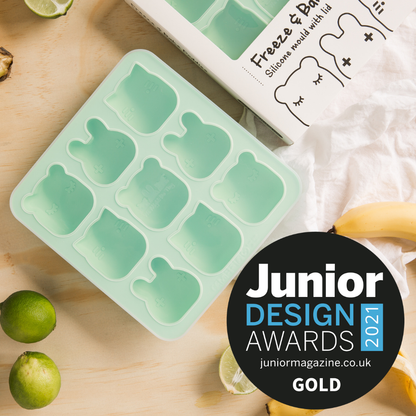Ice cube tray/mold Freeze & Bake Poddies - Mint