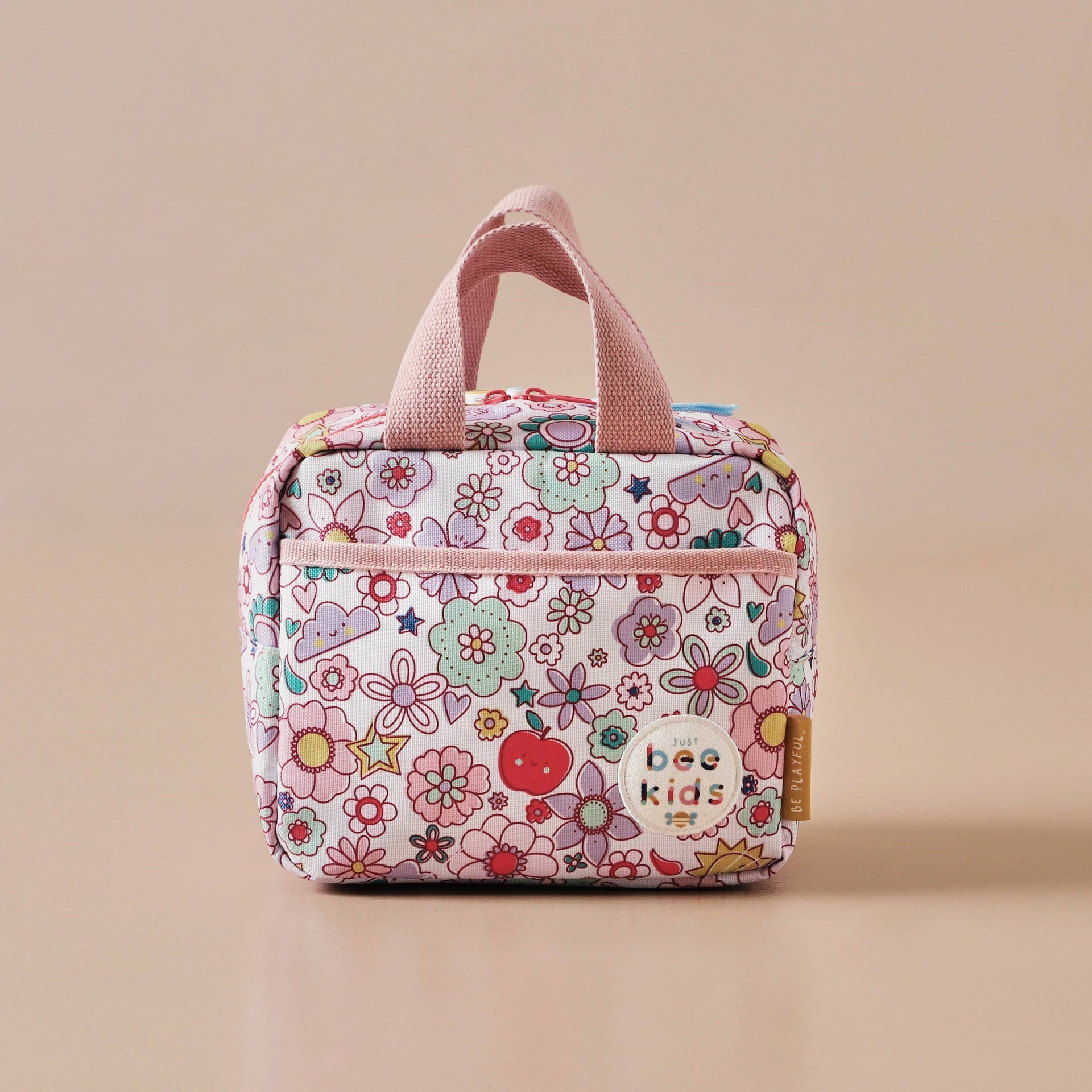 Sac Sac à Lunch Isotherme Floral Rétro pour Enfants Just Bee Kids