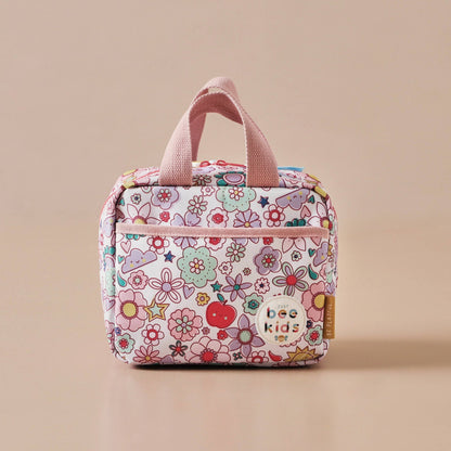 Sac Sac à Lunch Isotherme Floral Rétro pour Enfants Just Bee Kids
