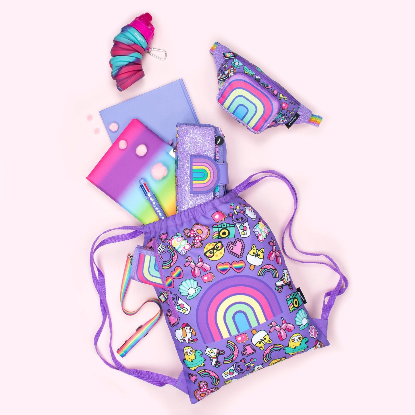 Belt Sac banane – arc-en-ciel Smile