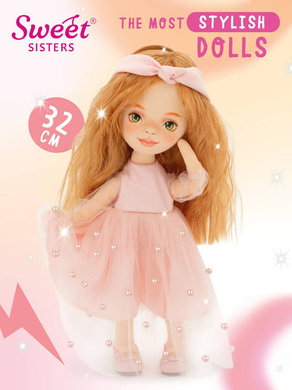 Poupée Sunny en robe rose - 32 cm