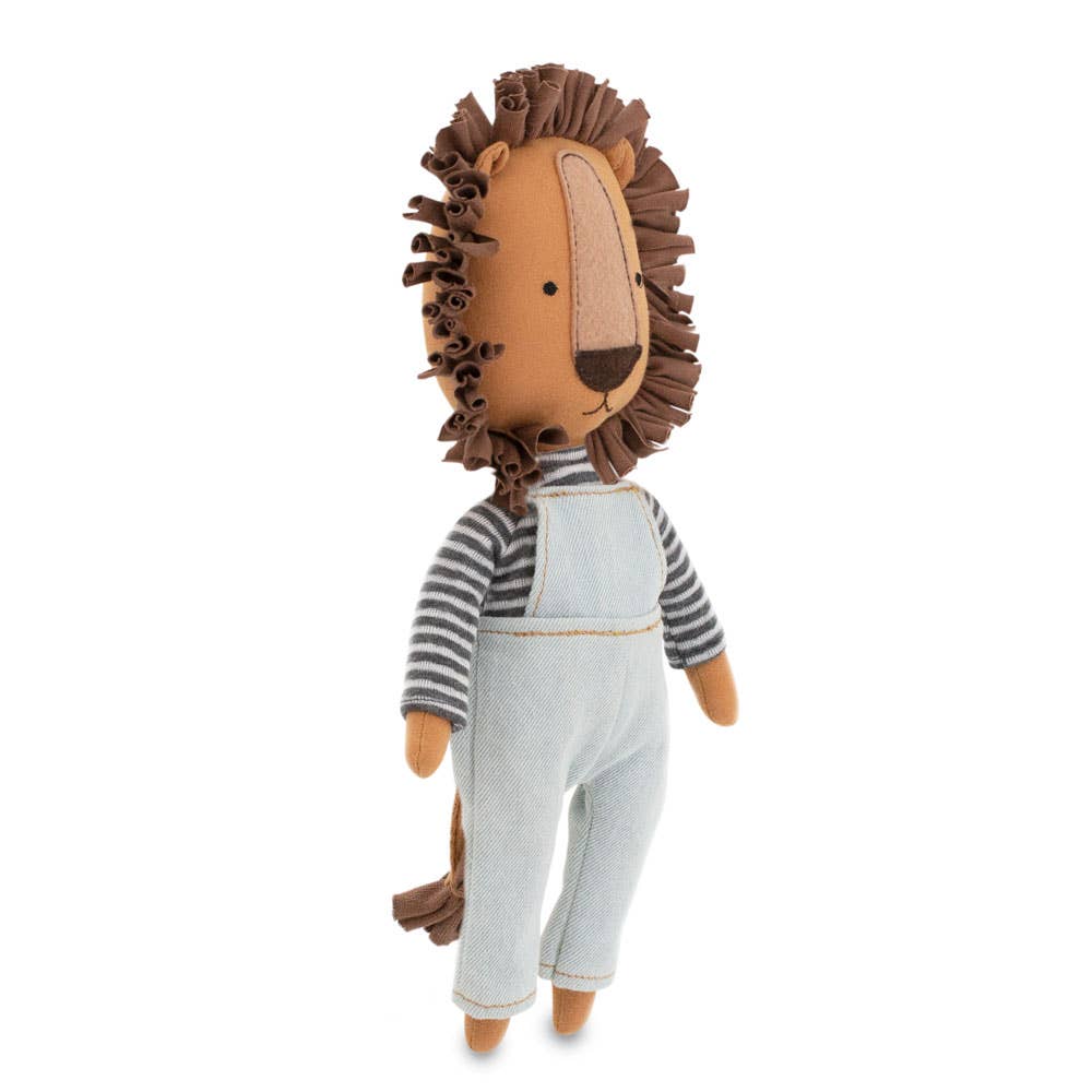 Simon der Löwe, Cotti Motti Plüschtier aus Baumwolle – 29 cm – ab 0 Jahren