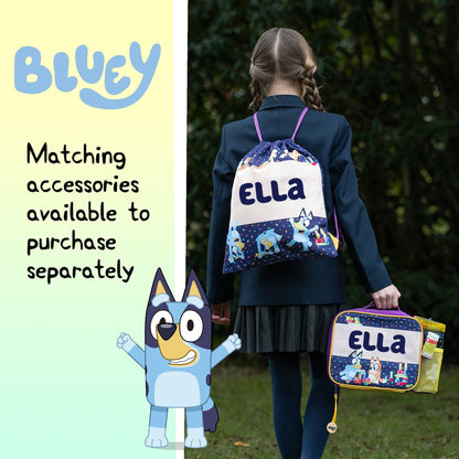 Official Bluey Sac à cordon | enfant PE Sac