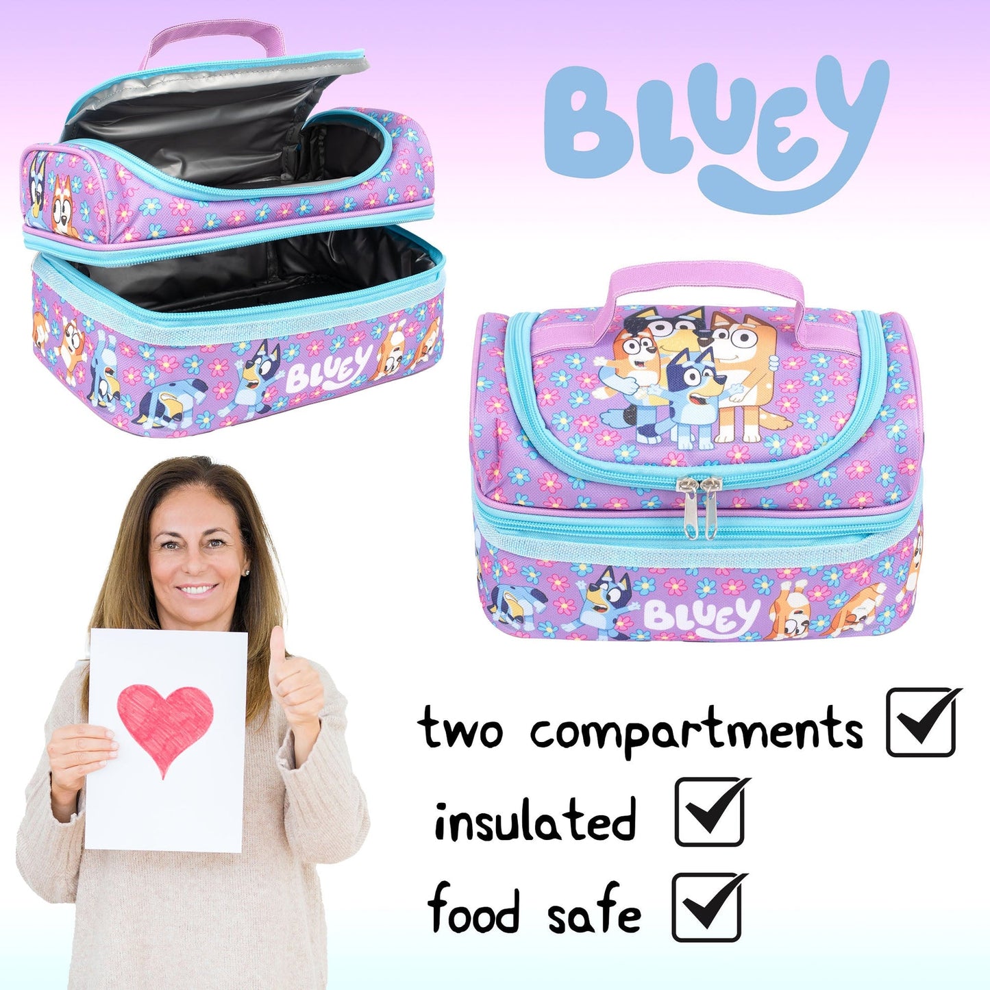 Bluey Multi Sac repas