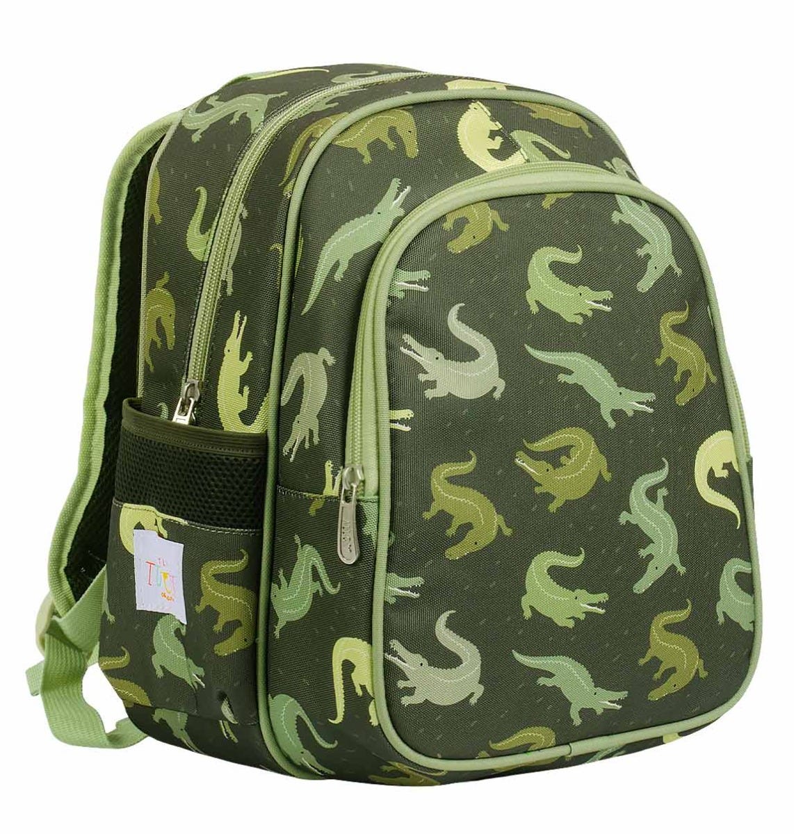 Sac à dos enfant - Crocodiles – vue 3 – A Little Lovely Company