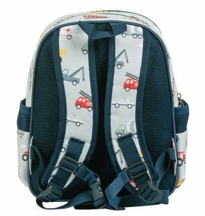 Sac à dos enfant - Véhicules – vue 4 – A Little Lovely Company