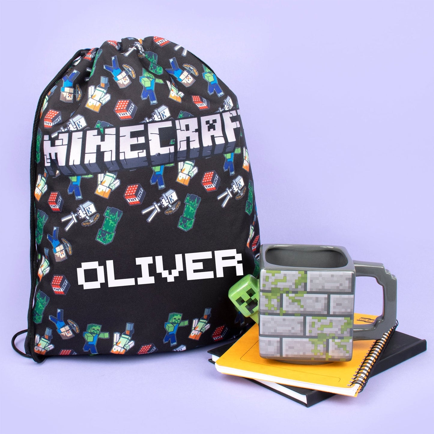 Minecraft Ceramic Mug 650 ml – gris