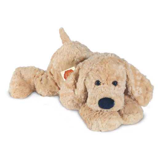 Beiges Plüschtier: Schlafender Hund