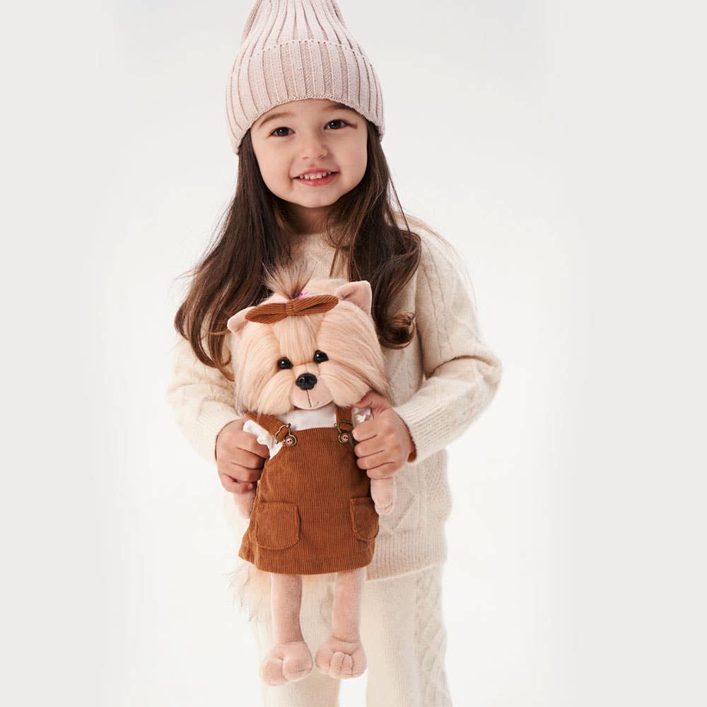 Plüsch-Glückshund, Glücksjojo: Herbst, 38 cm