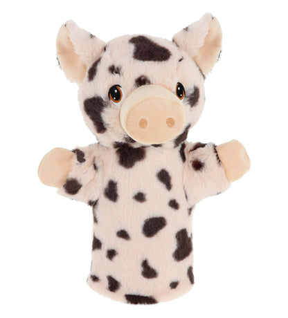Marionnette cochon tacheté Keeleco 27 cm