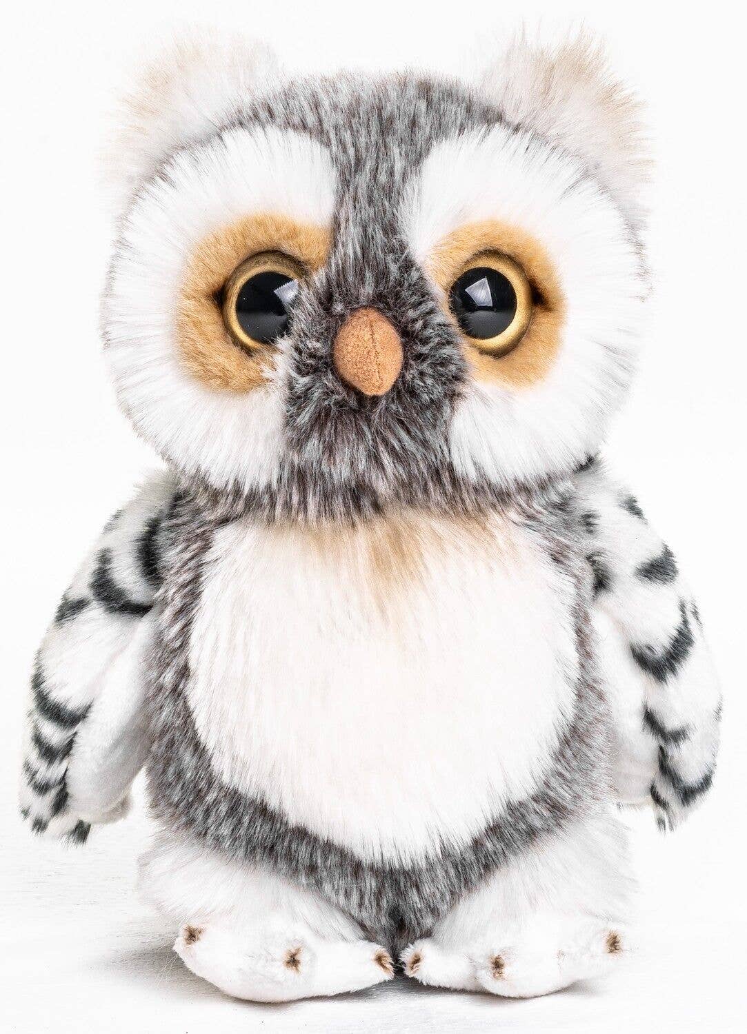 Peluche Hibou (gris-blanc)