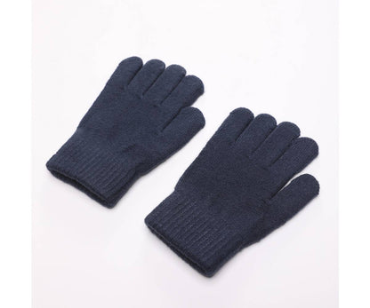 Marineblaues Winterset - Zauberwald