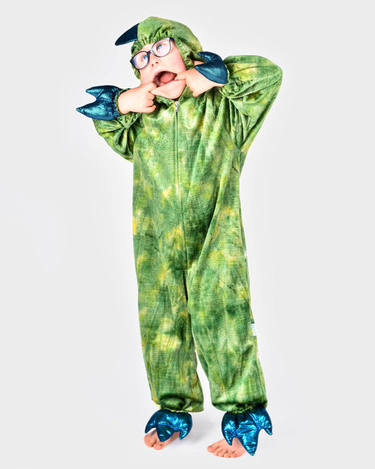 Dinosaurier-Kostüm 1-teilig 98-104 cm 2-4 Jahre