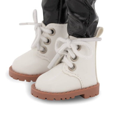 Billie-Puppe mit kariertem Hemd, 32 cm