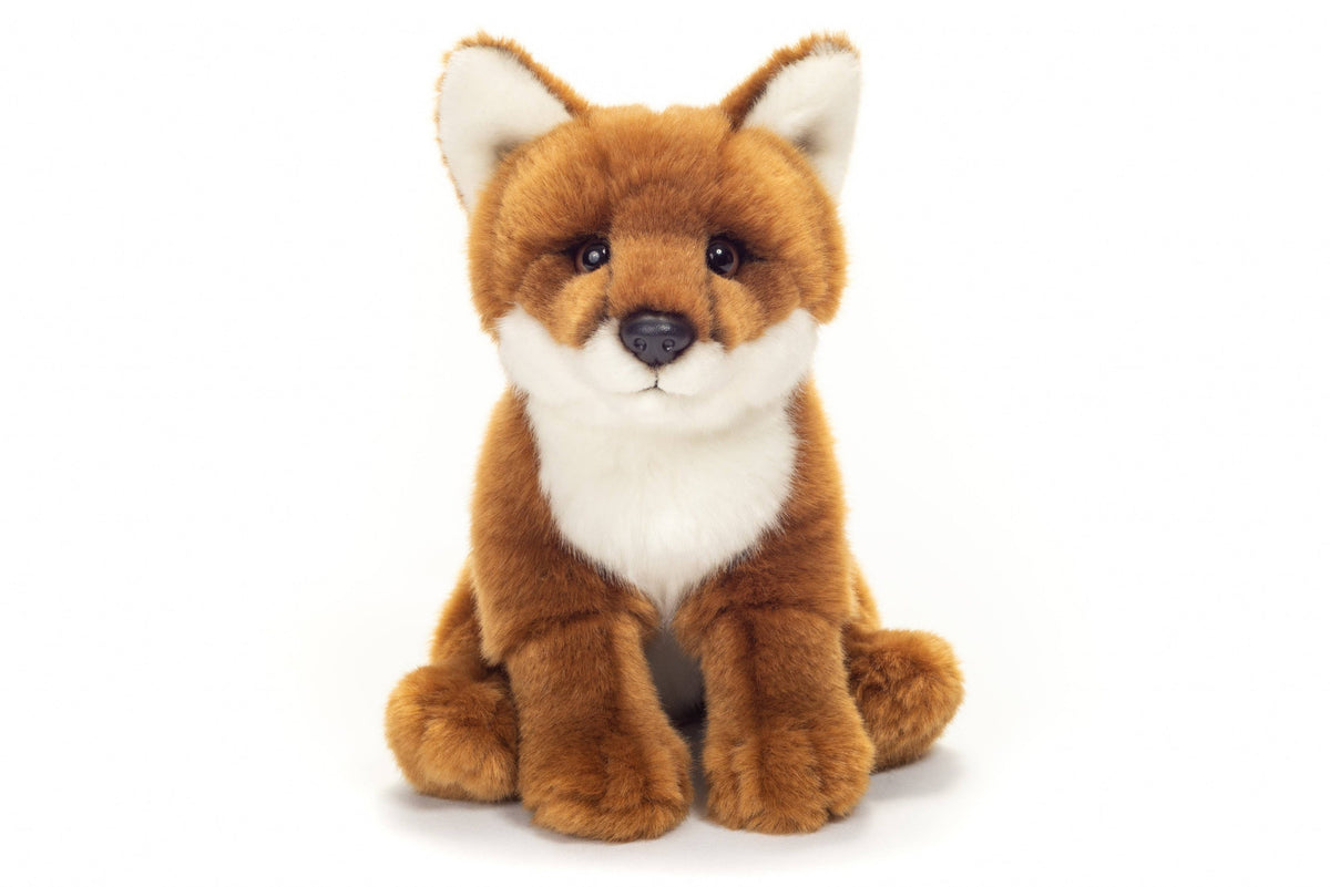 Peluche Renard Roux Assis - Teddy Hermann