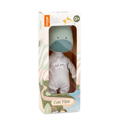 Plüschtier aus Baumwolle, Cotti Motti, Andy der Drache – 29 cm – ab 0 Jahren