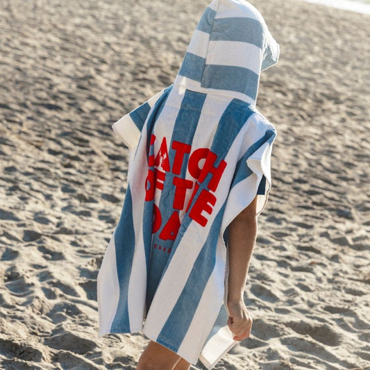 Strandponcho – Blau – Catch Of The Day – 65 x 65 cm