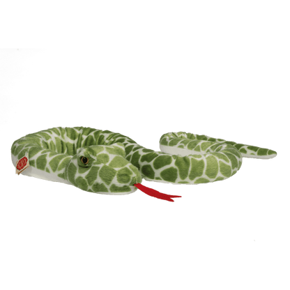 Grüne Schlangen-Plüschtier