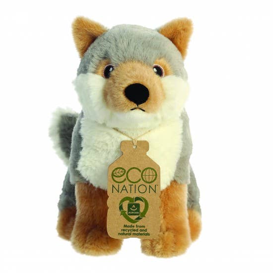 Eco Nation Wolf Plush