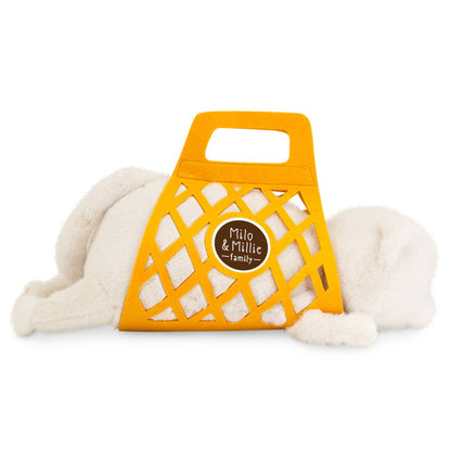 Milo &amp; Millie Plüschtier, Milo die weiße Katze (56 cm) - ab 0 Jahren