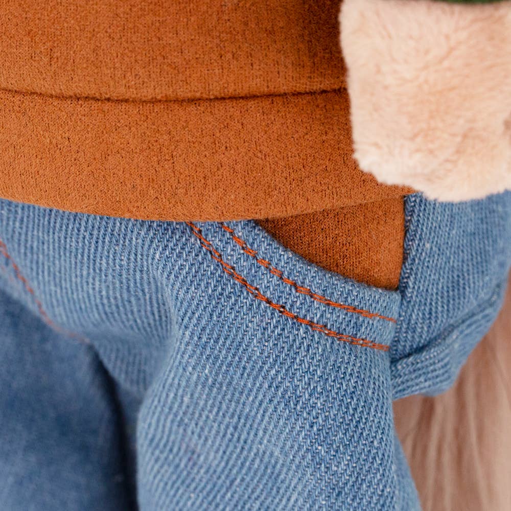 Lucky Andy Hundepuppe: Herbstfarben – 38 cm