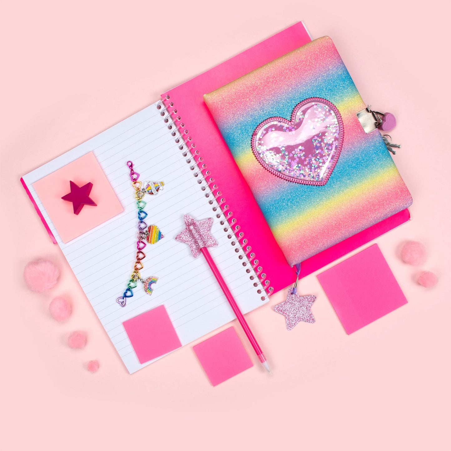 Pailleté Journal secret – Heart