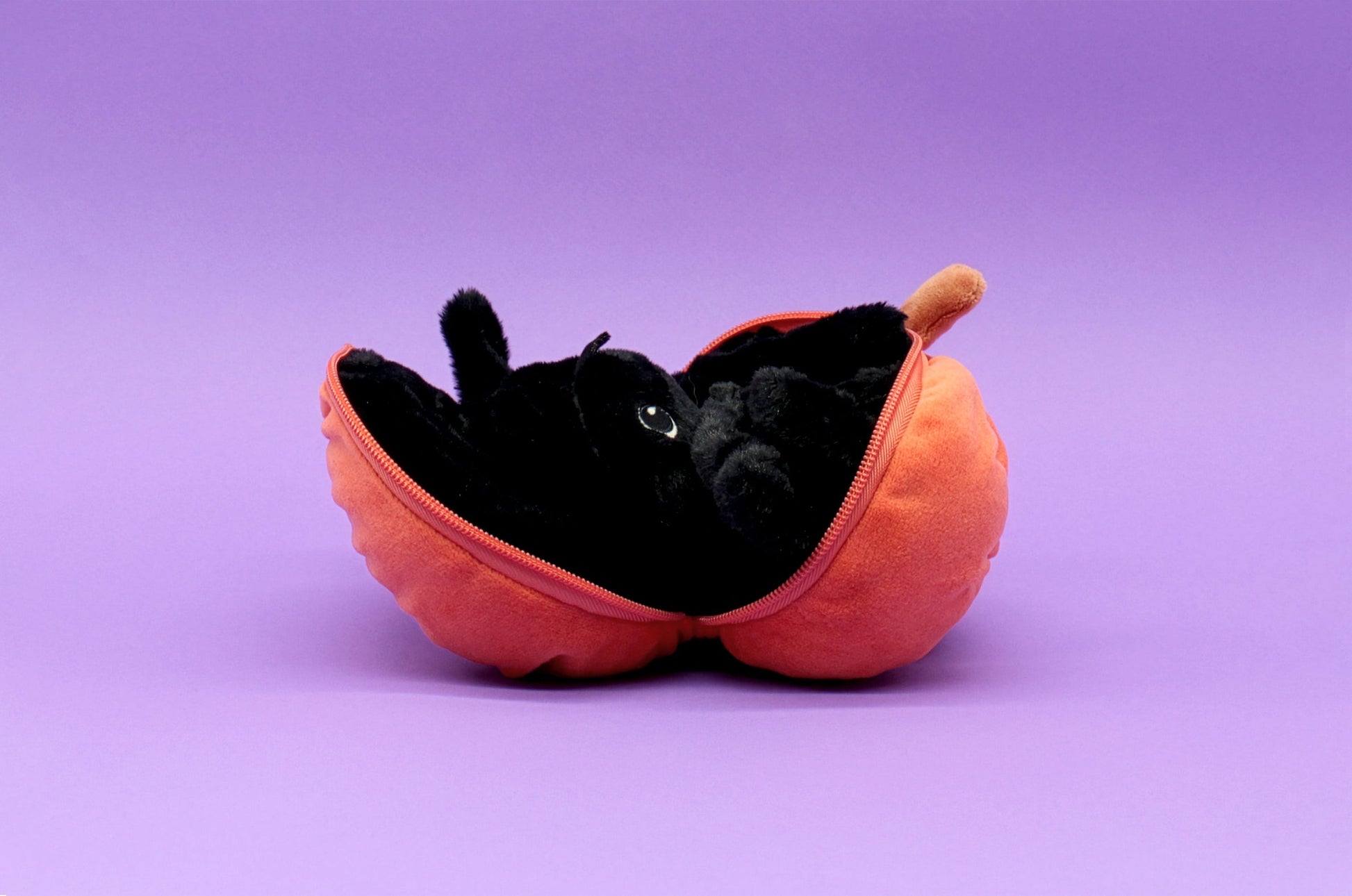 Peluche réversible Pumpet la citrouille/araignée – Flipetz – vue 12