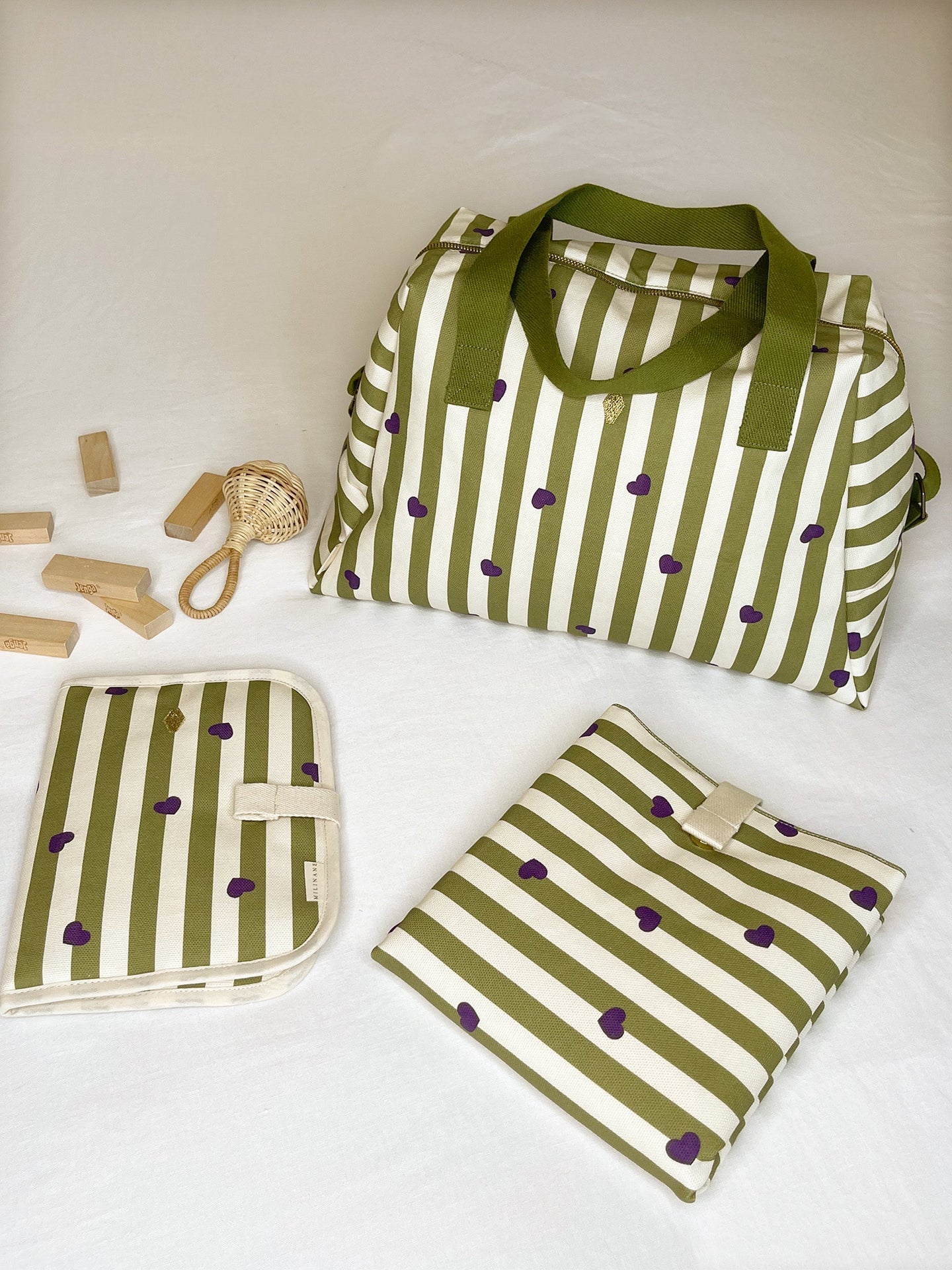 Maternity-Geschenkset Stripe & Love