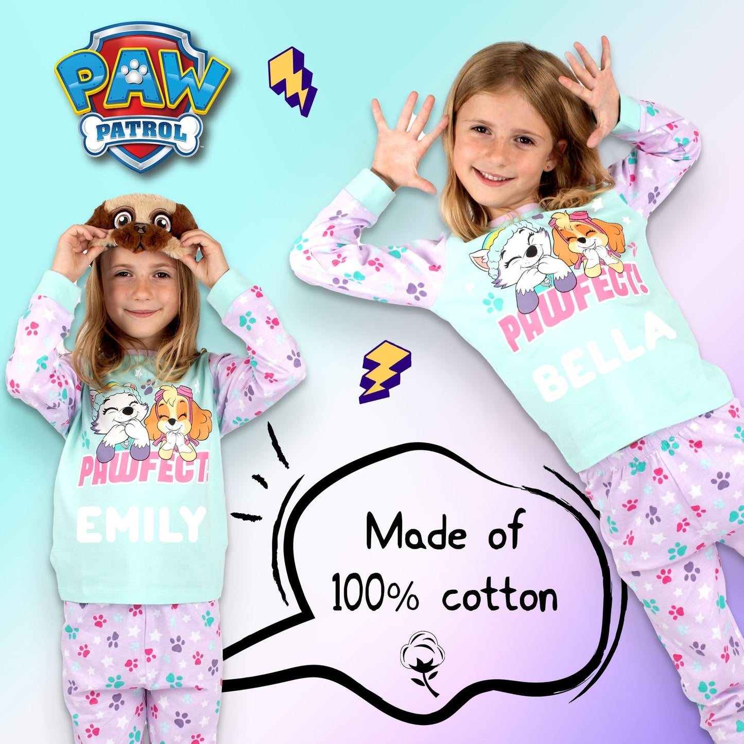 Pat’ Patrouille Pyjama- Skye & Everest