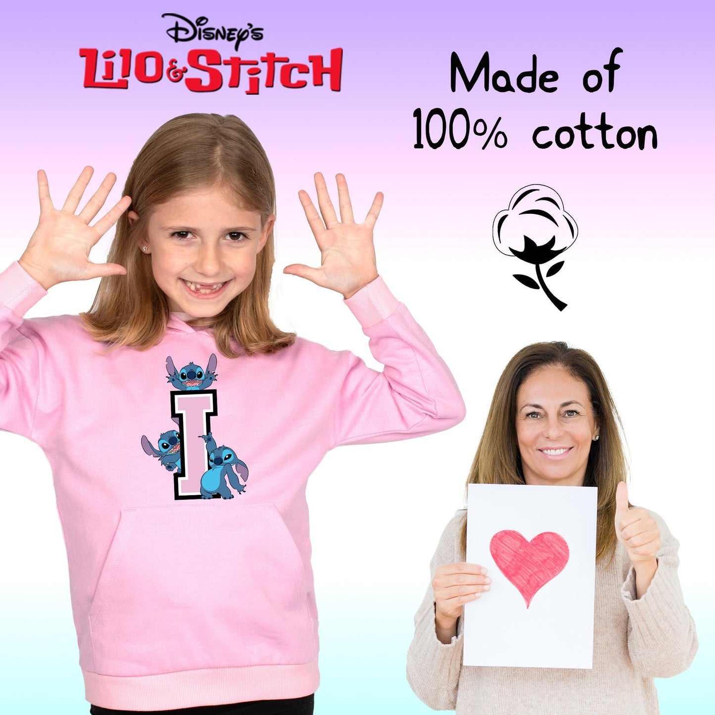 Disney Stitch Sweat à capuche