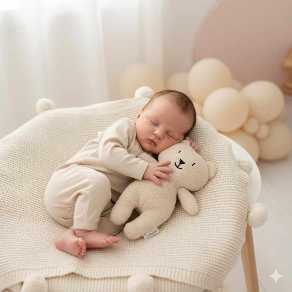 Teddy Bear Plush Toy - Light Brown