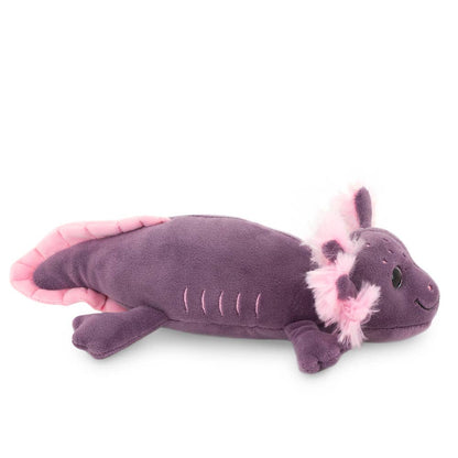 Plüschtier eines lila Axolotls, 20 cm