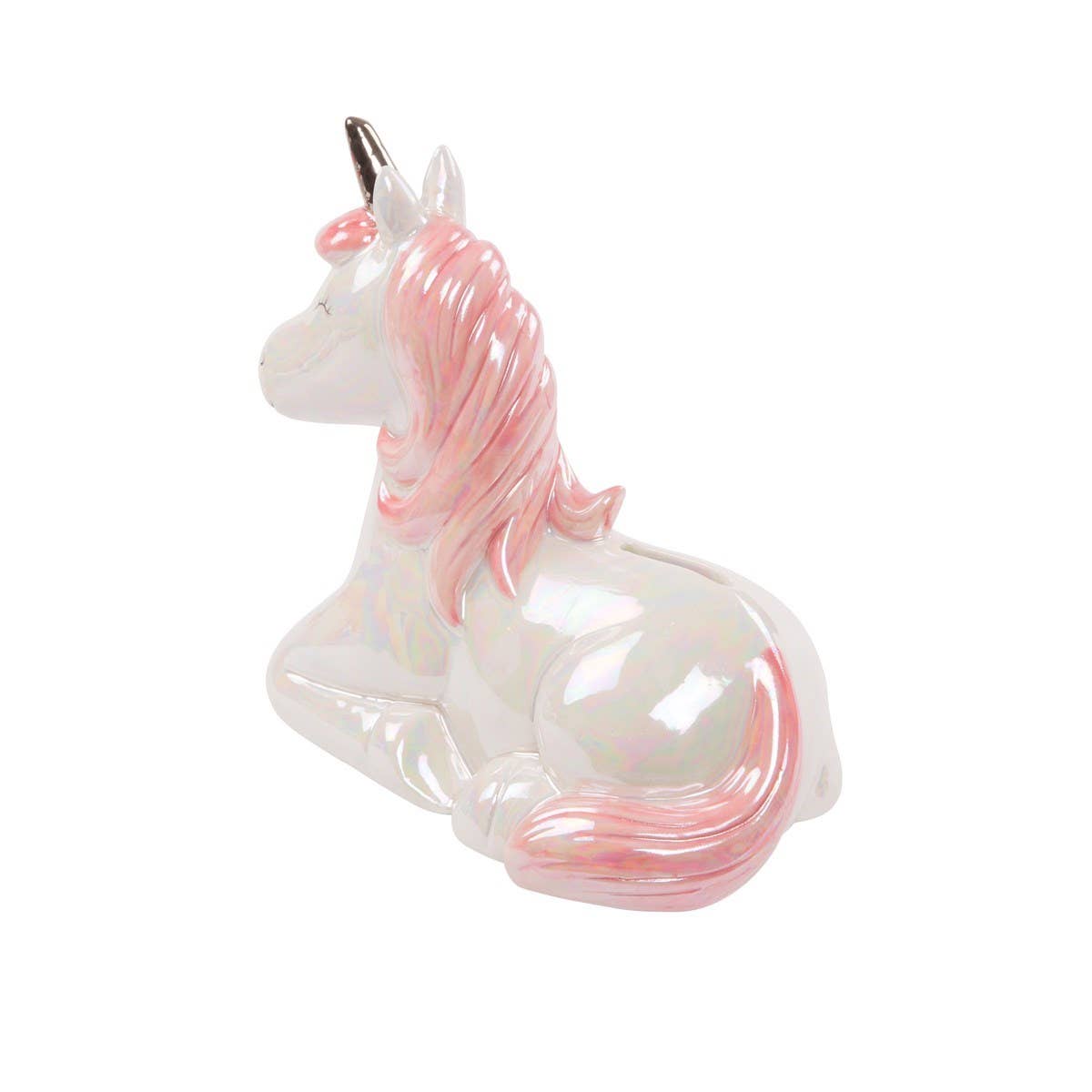Iridescent Unicorn Piggy Bank