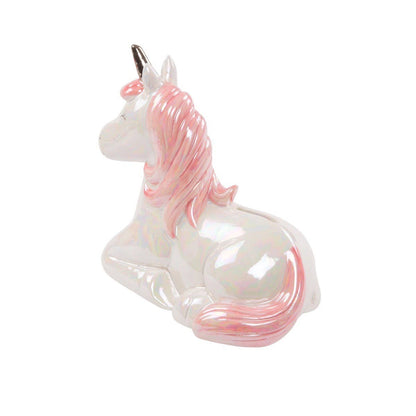Iridescent Unicorn Piggy Bank