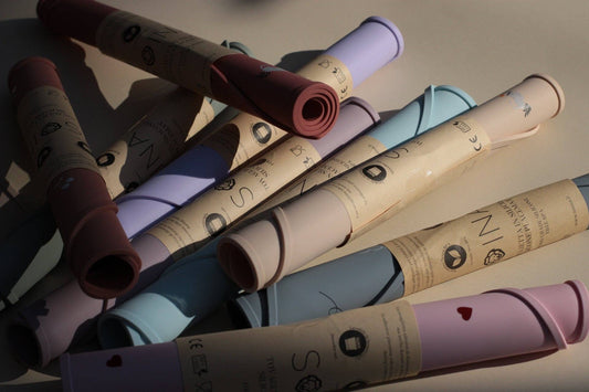 Silikon-Tischset „Aviator“ – Perlgrau