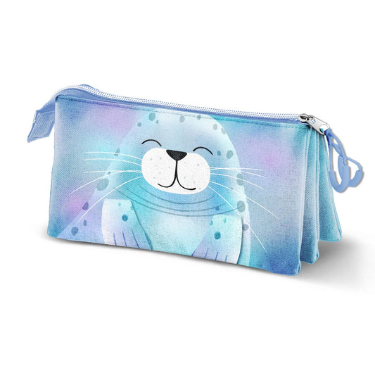 Oh My Pop! Triple Pencil Case - Sealy