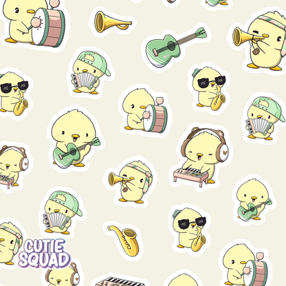 Garys Stickerbögen