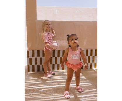 Chaussons aquatiques Enfant Rayures Bloom & Blush