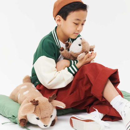 Ultra-soft deer plush toy (38 cm) - 0+