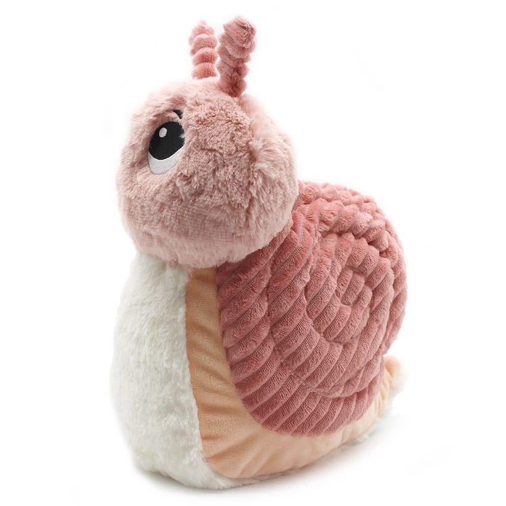 Peluche Ptipotos Maman et Bébé Escargot - Rose