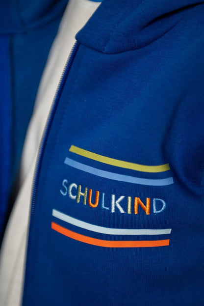 Sweat zippé Schulkind bleu – vue produit 3