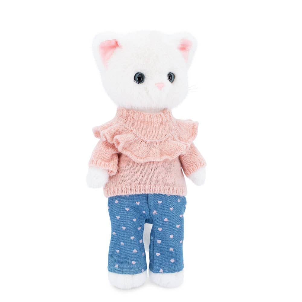 Poupée en peluche Lucky Kitty : Sweet Denim - 38 cm - 3+