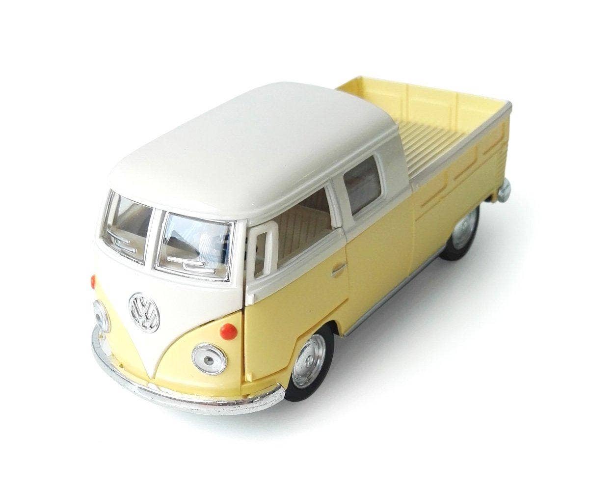 Gelber VW Pick-up-Spielzeugvan von 1963