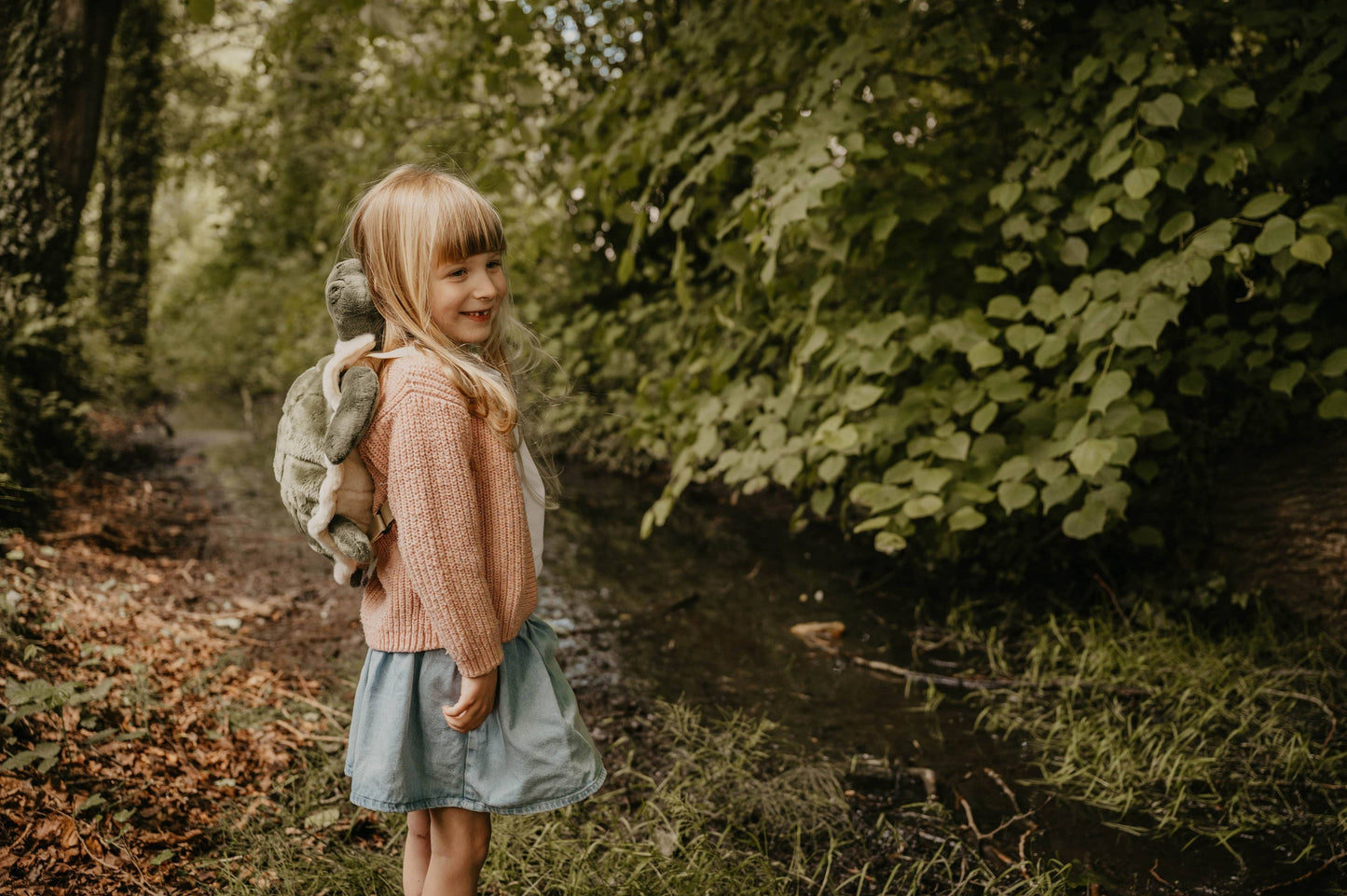 Turtle Plush Backpack for Kids