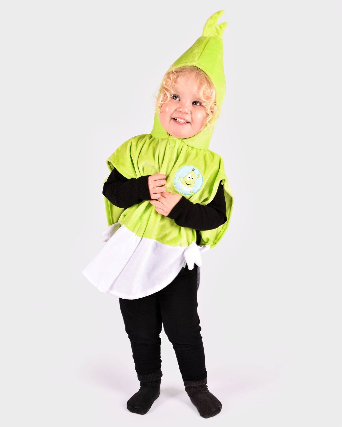 Green cape Babblarna Dadda size 86-110 cm 1-4 years