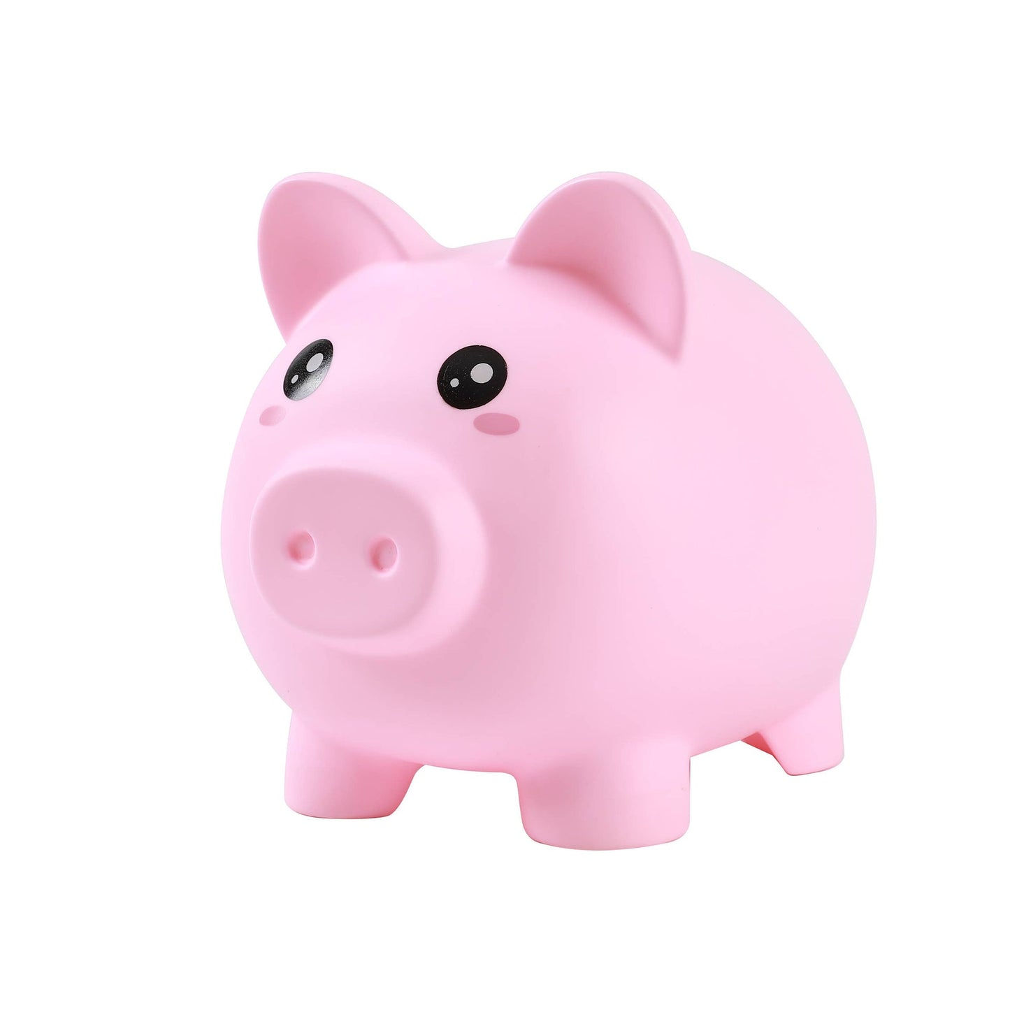 Sparschwein aus Metall, rosa